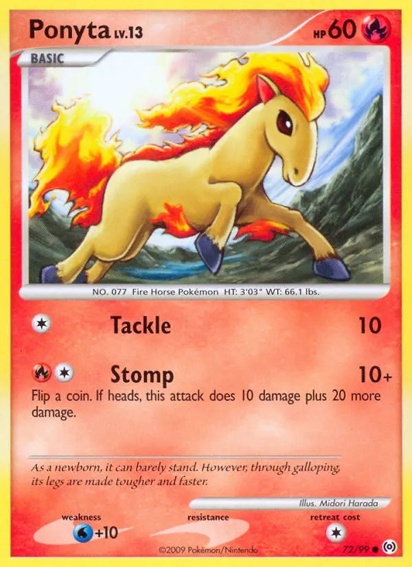 Ponyta, Arceus 72