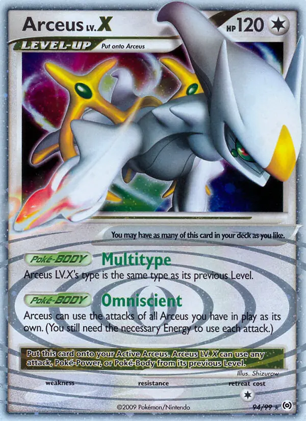 Arceus LV. X, Arceus 94