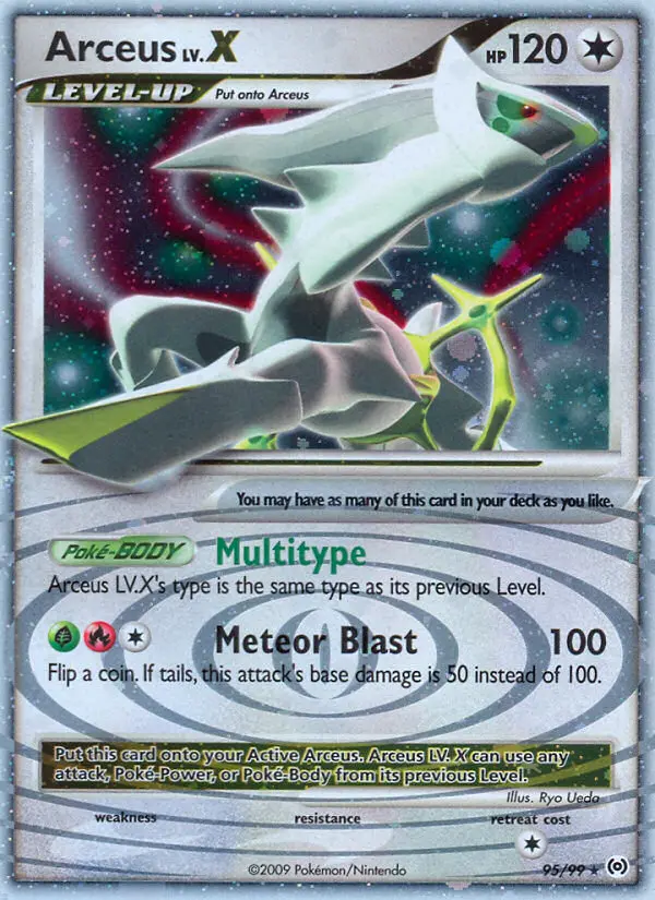 Arceus LV. X, Arceus 95