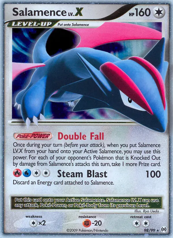 Salamence LV. X, Arceus 98