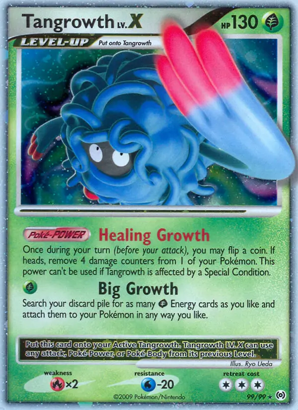 Tangrowth LV. X, Arceus 99
