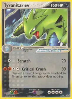Tyranitar ex, POP Series 1 17