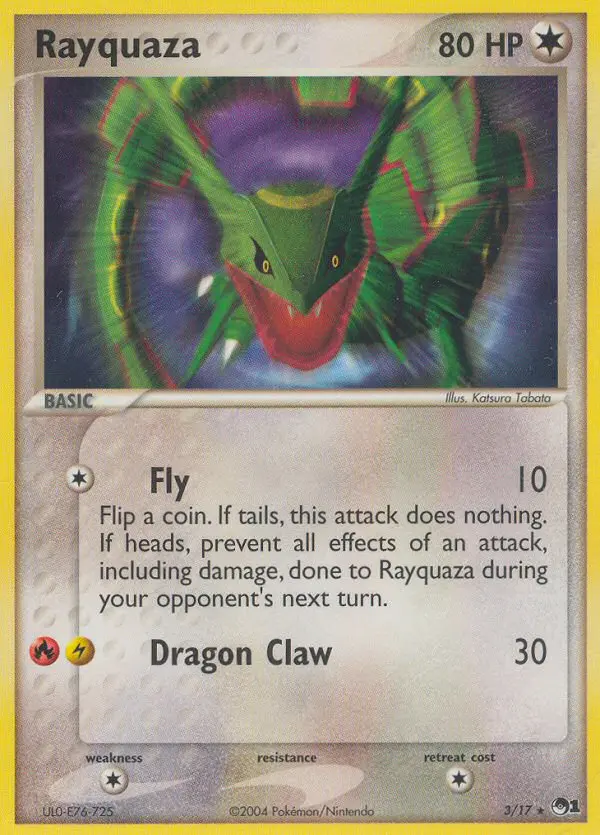 Rayquaza, POP Series 1 3