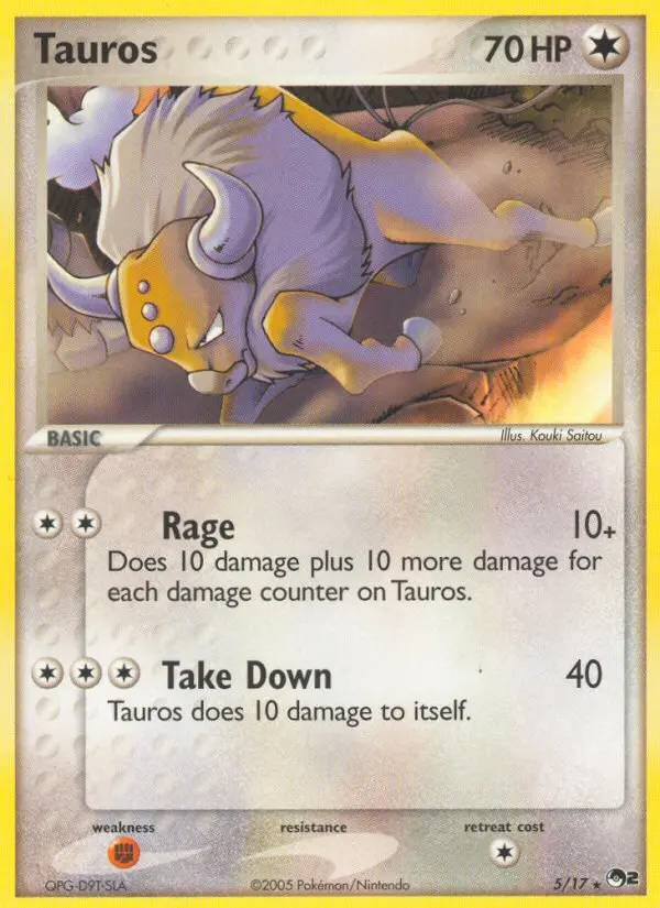 Tauros, POP Series 2 5