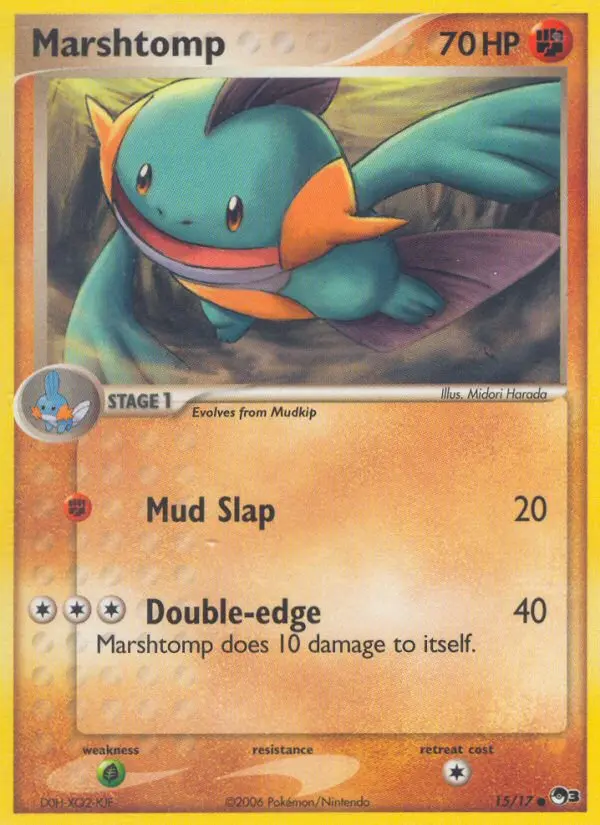 Marshtomp, POP Series 3 15
