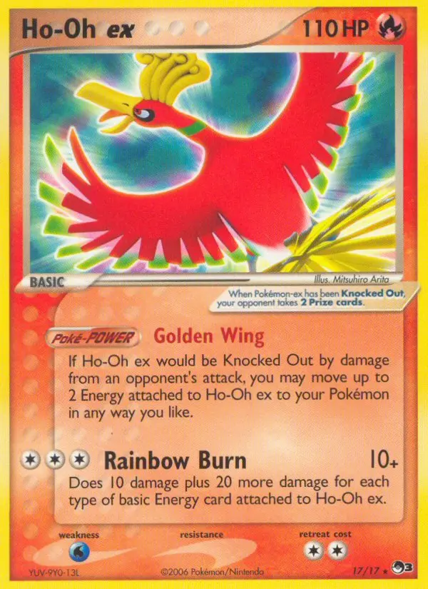Ho-Oh ex, POP Series 3 17