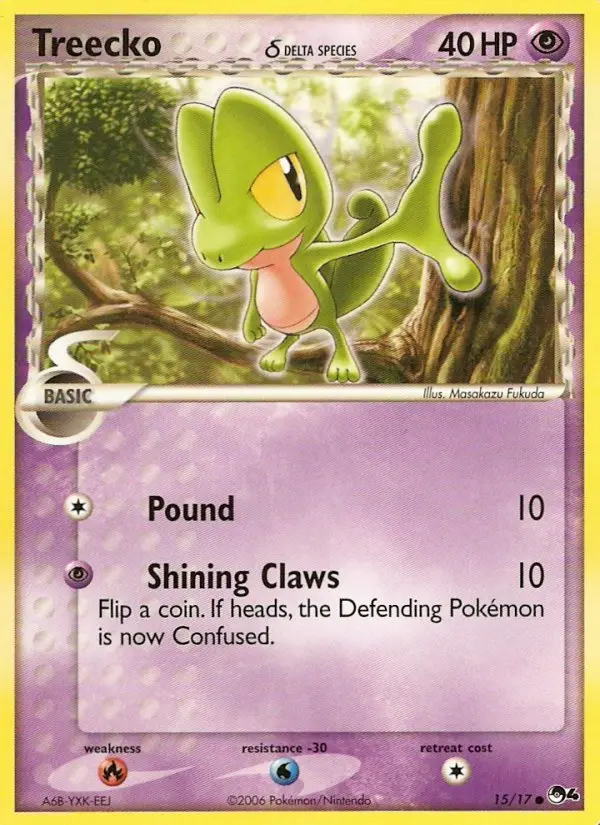 Treecko δ, POP Series 4 15