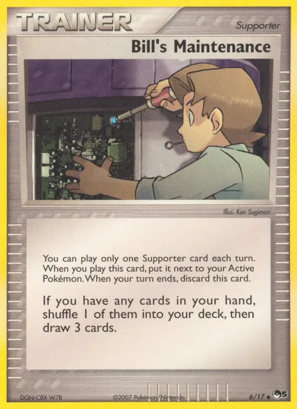 Bill’s Maintenance, POP Series 5 6