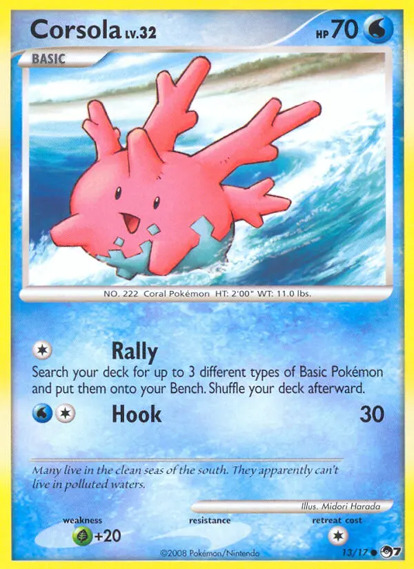 Corsola, POP Series 7 13