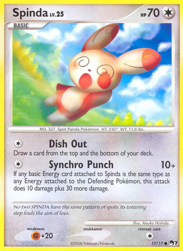 Spinda, POP Series 7 17