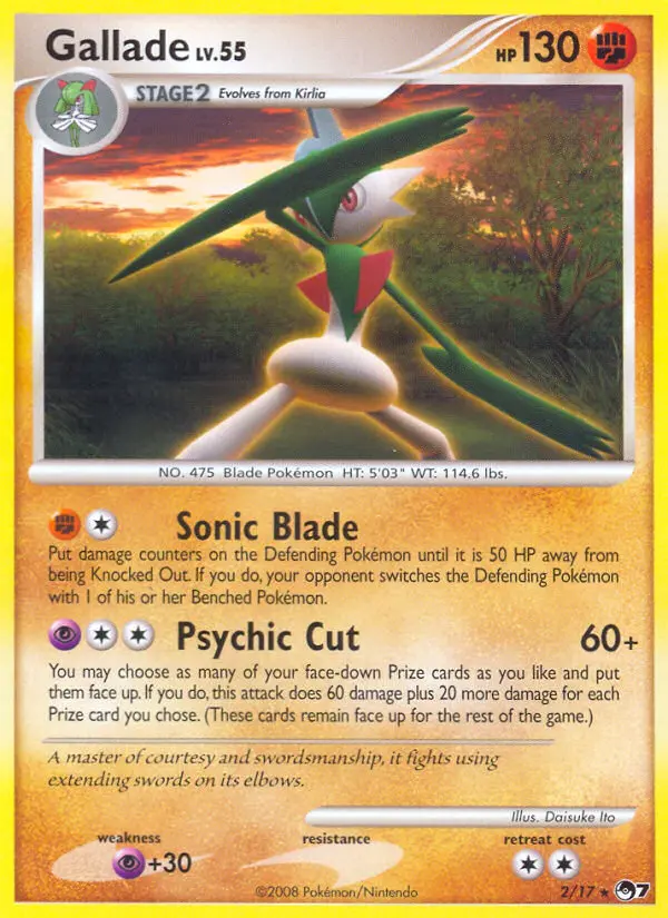 Gallade, POP Series 7 2