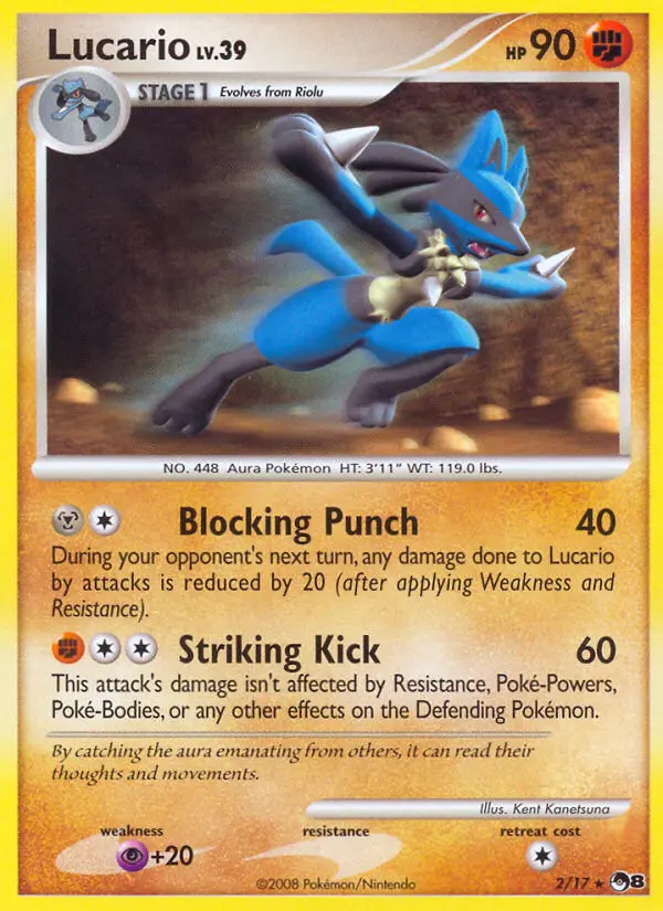 Lucario, POP Series 8 2