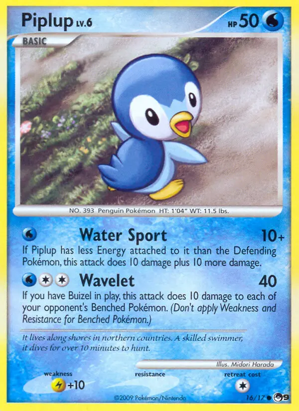 Piplup, POP Series 9 16