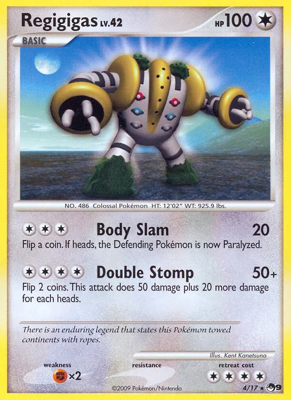 Regigigas, POP Series 9 4