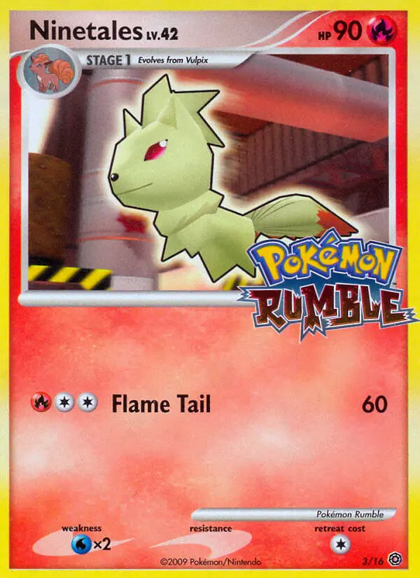 Ninetales, Pokémon Rumble 3