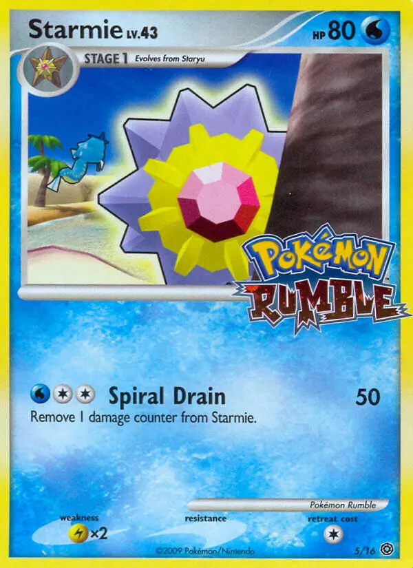 Starmie, Pokémon Rumble 5