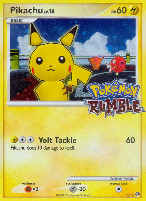 Pikachu, Pokémon Rumble 7