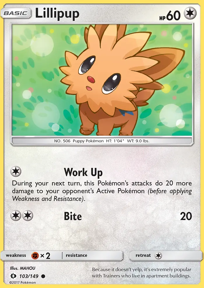 Lillipup, Sun & Moon 103