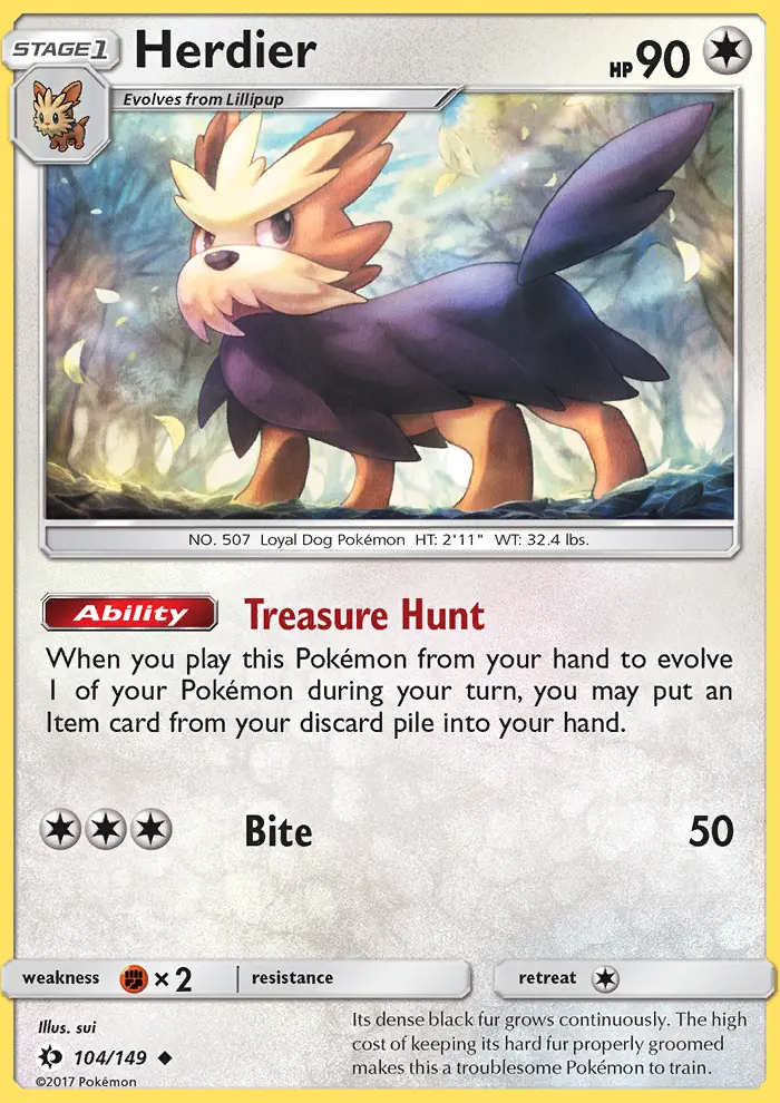 Herdier, Sun & Moon 104