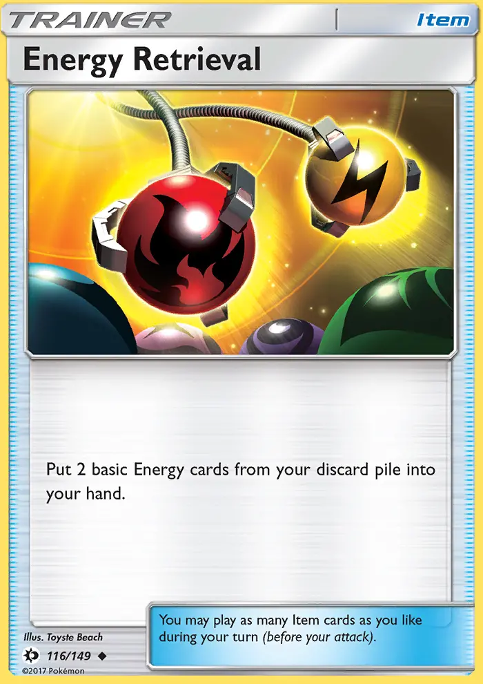 Energy Retrieval, Sun & Moon 116