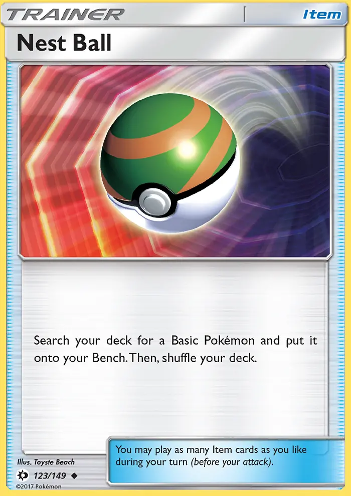 Nest Ball, Sun & Moon 123