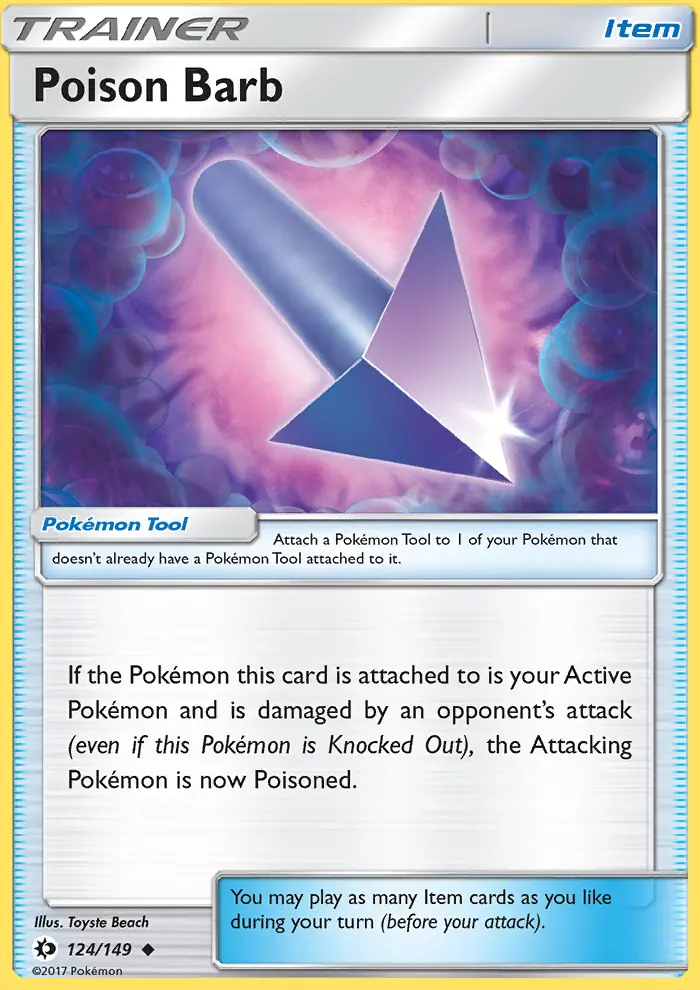 Poison Barb, Sun & Moon 124