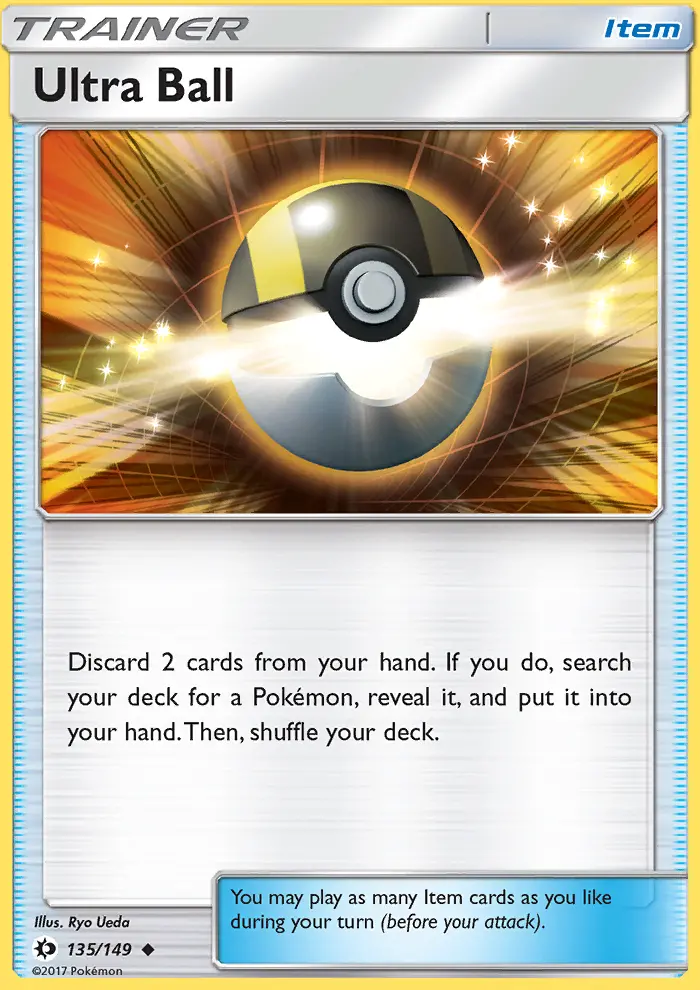 Ultra Ball, Sun & Moon 135