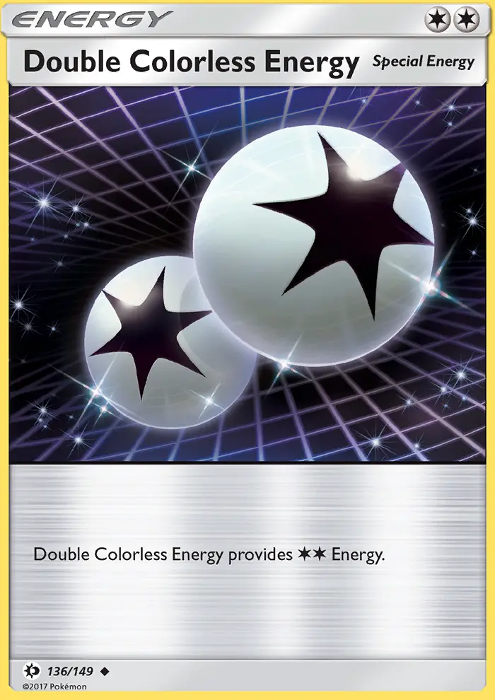 Double Colorless Energy, Sun & Moon 136