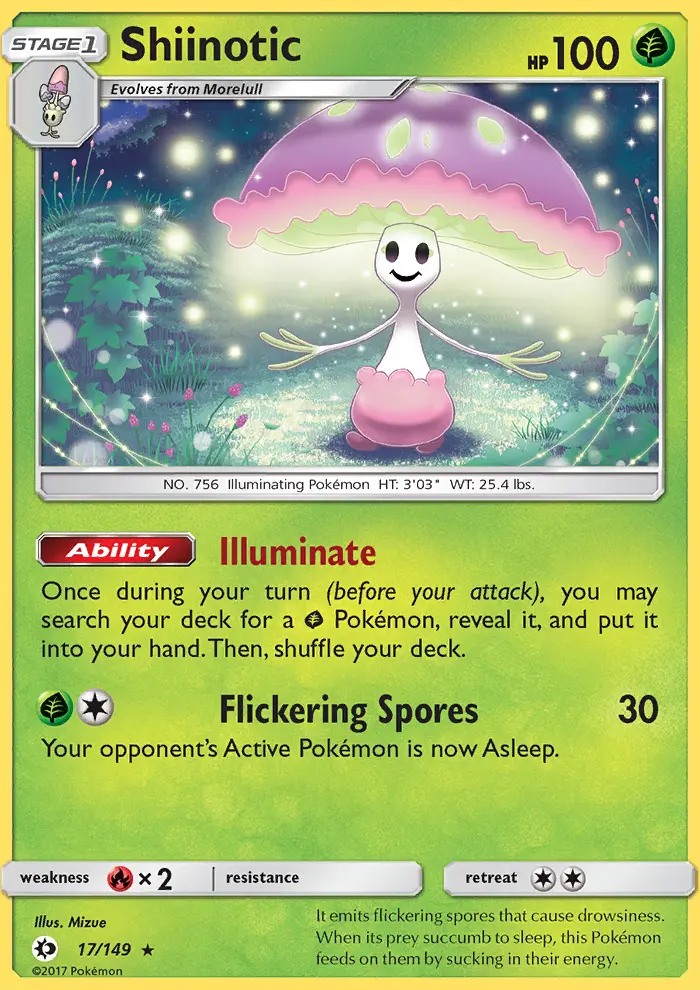 Shiinotic, Sun & Moon 17