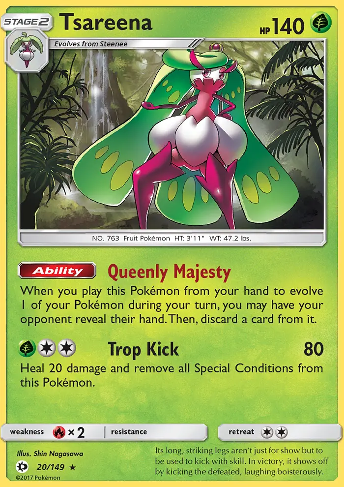 Tsareena, Sun & Moon 20