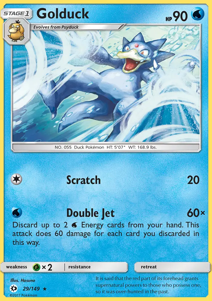 Golduck, Sun & Moon 29