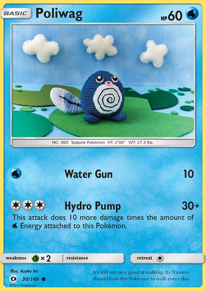 Poliwag, Sun & Moon 30