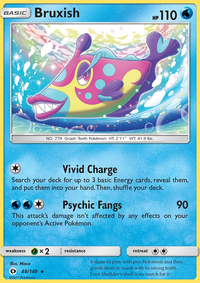 Bruxish, Sun & Moon 48
