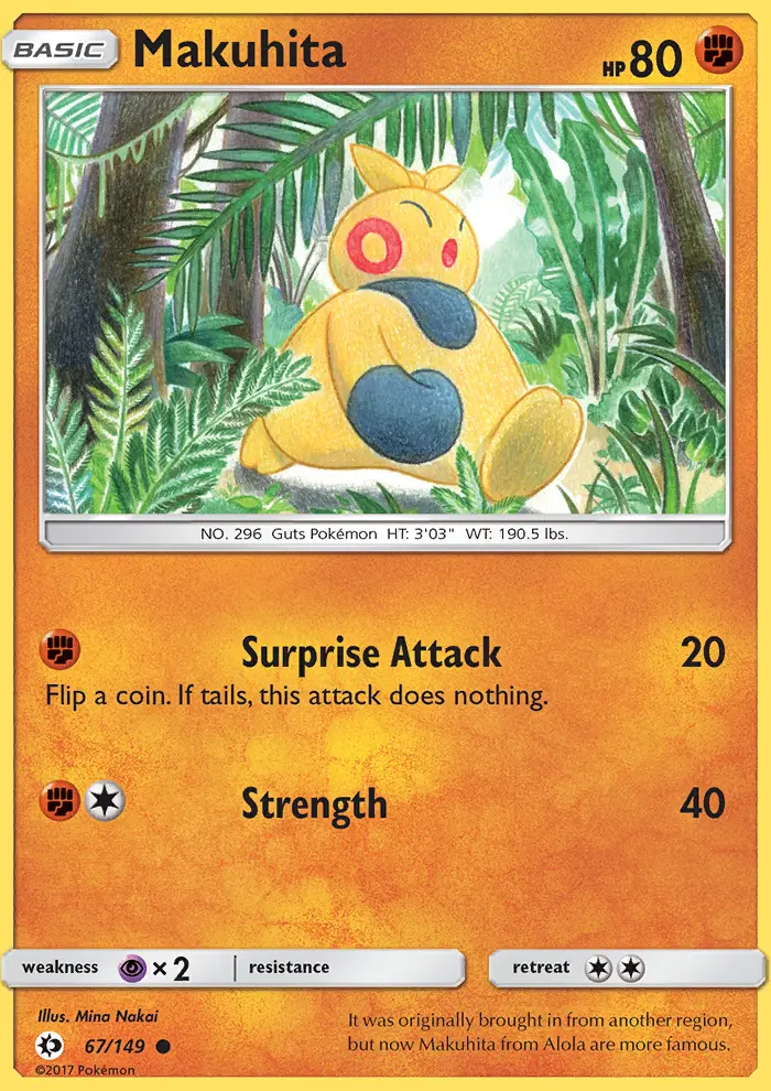 Makuhita, Sun & Moon 67