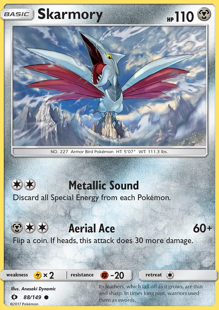 Skarmory, Sun & Moon 88