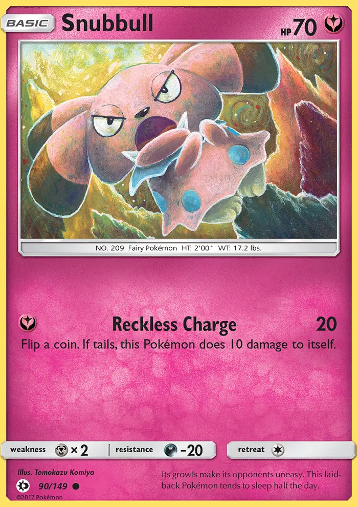 Snubbull, Sun & Moon 90