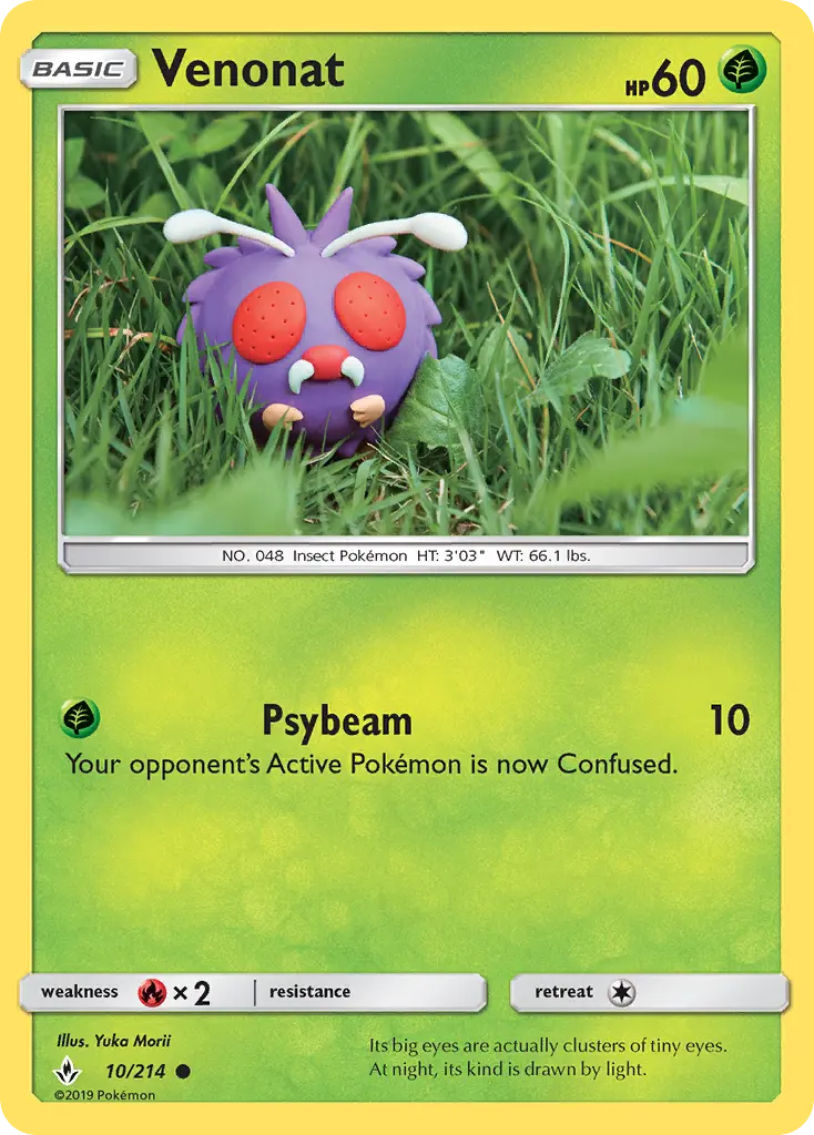 Venonat, Unbroken Bonds 10