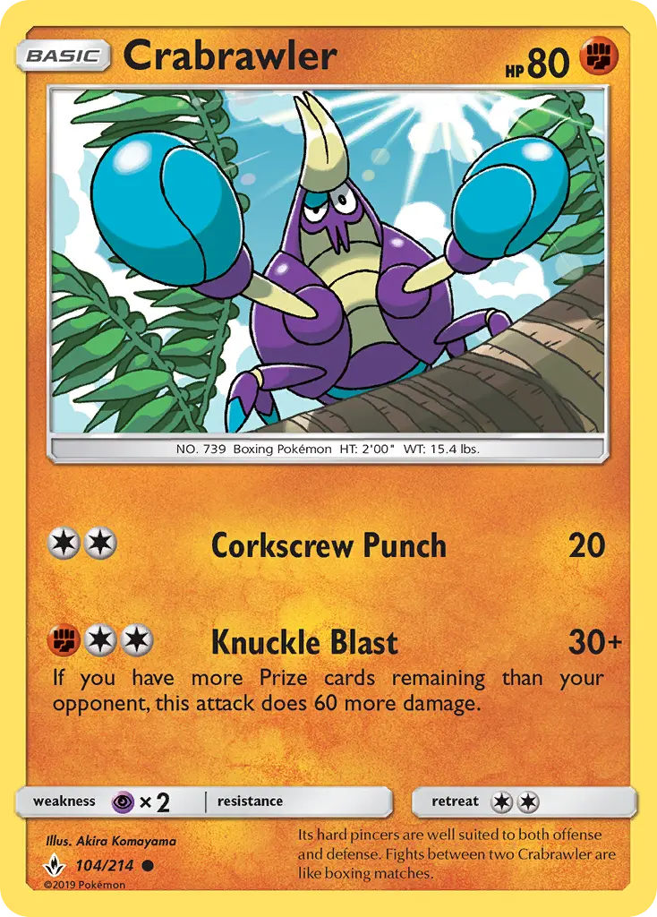 Crabrawler, Unbroken Bonds 104