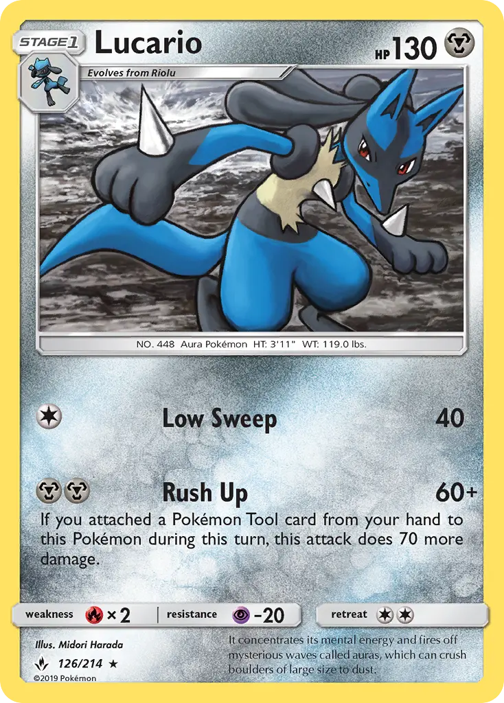 Lucario, Unbroken Bonds 126