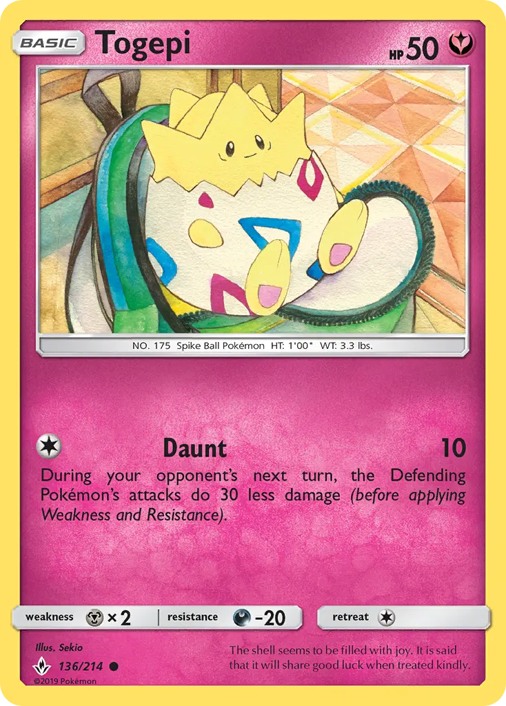 Togepi, Unbroken Bonds 136