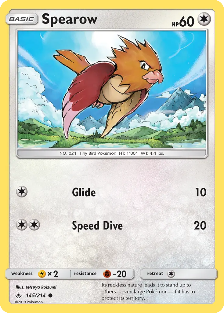Spearow, Unbroken Bonds 145