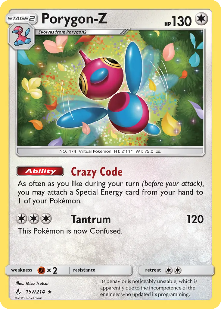 Porygon-Z, Unbroken Bonds 157