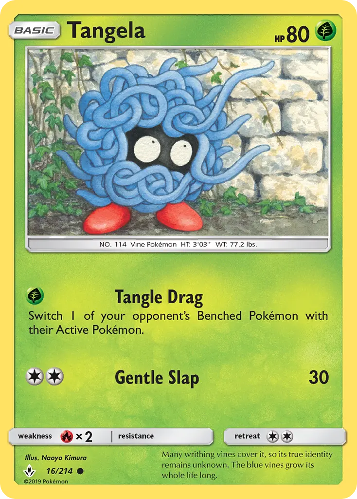 Tangela, Unbroken Bonds 16