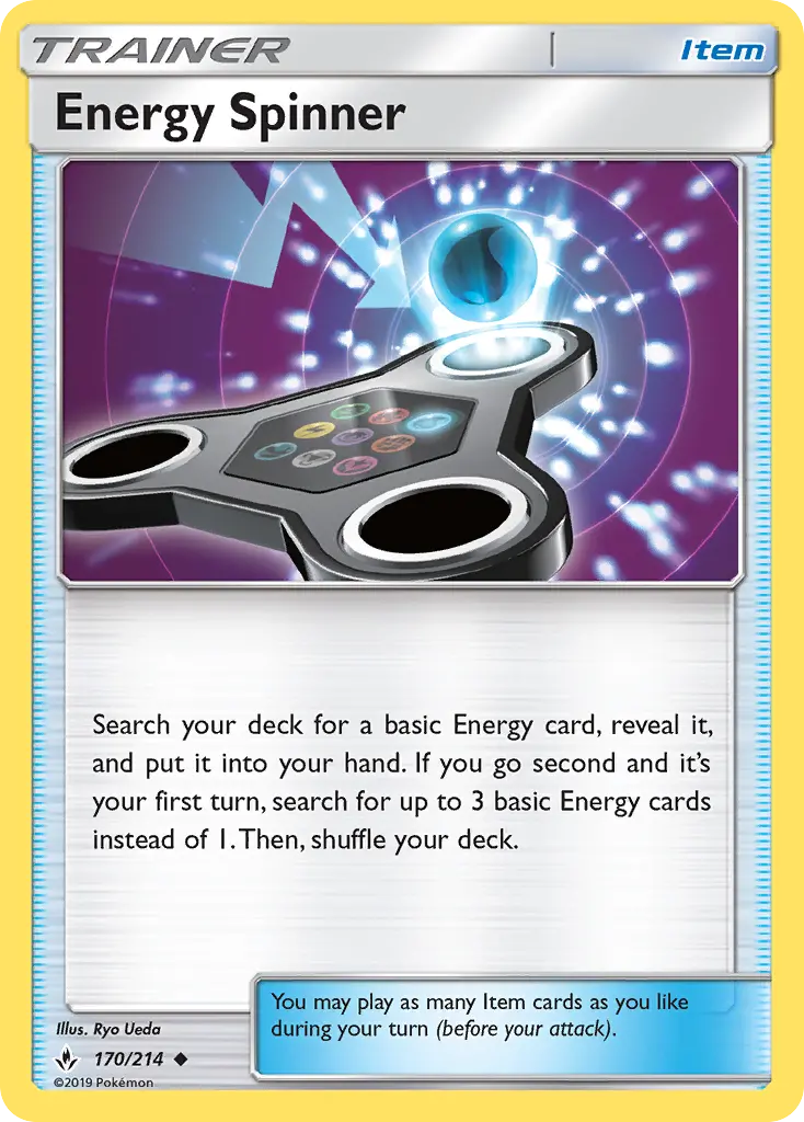 Energy Spinner, Unbroken Bonds 170