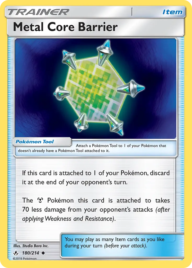 Metal Core Barrier, Unbroken Bonds 180