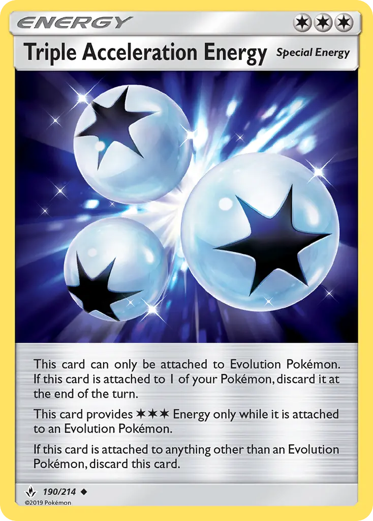 Triple Acceleration Energy, Unbroken Bonds 190