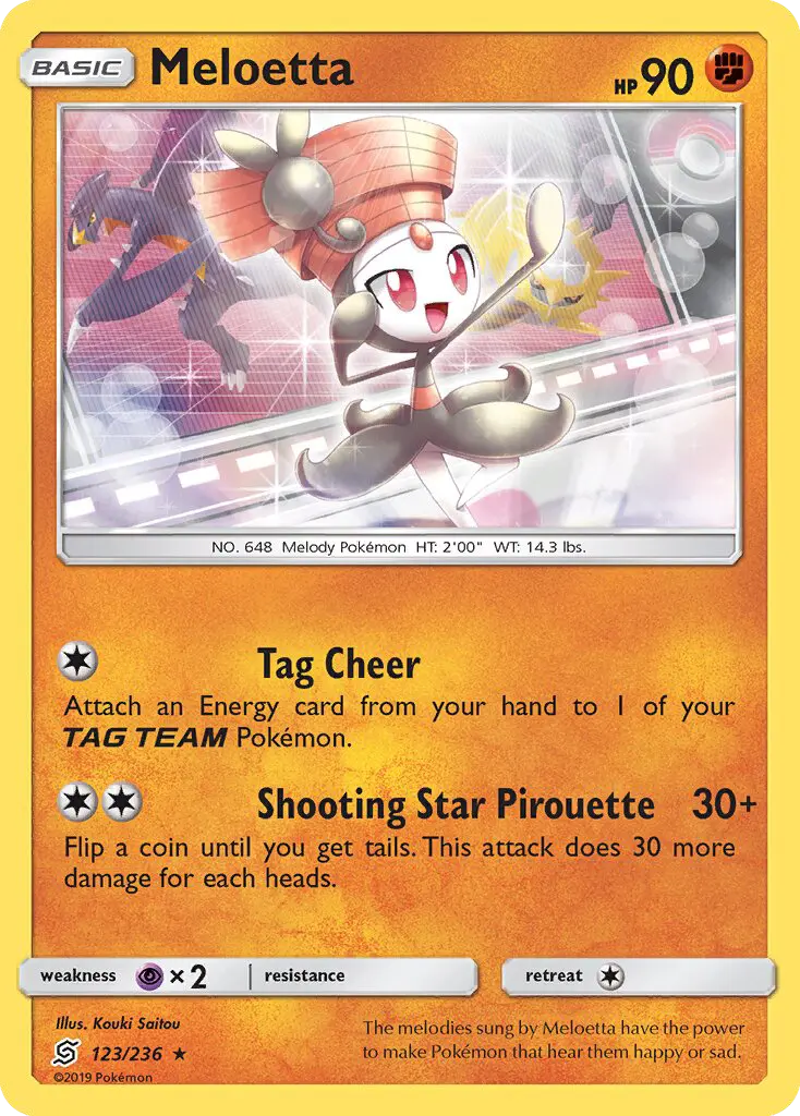 Meloetta, Unified Minds 123