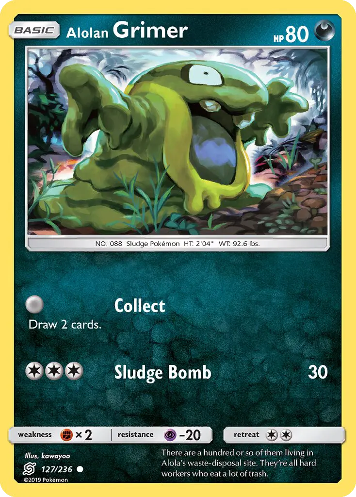 Alolan Grimer, Unified Minds 127