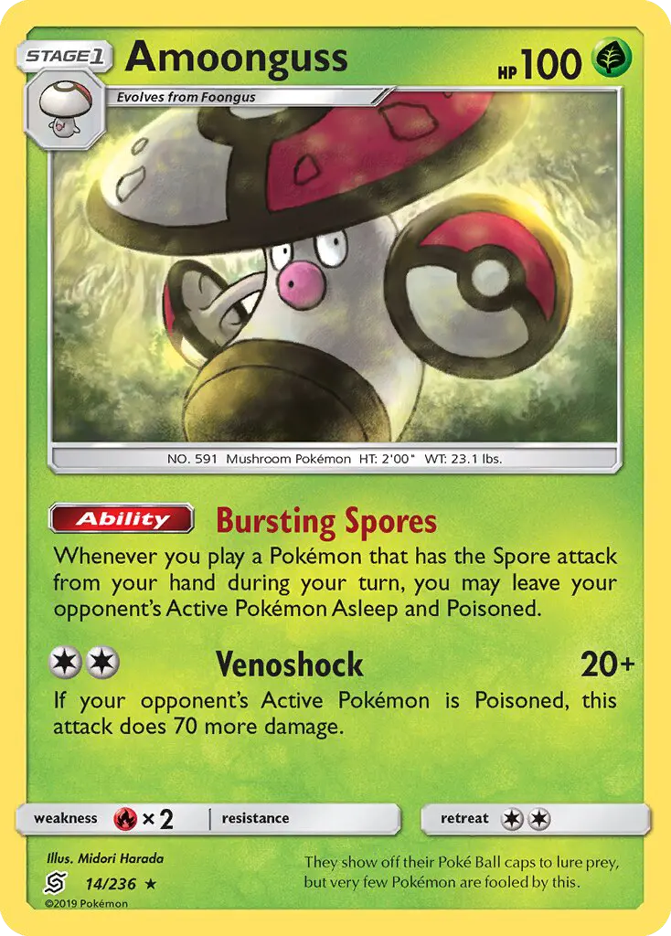Amoonguss, Unified Minds 14