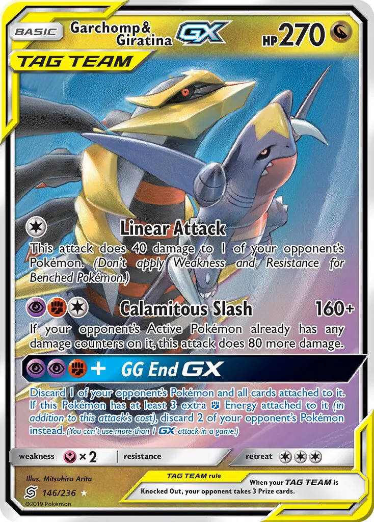 Garchomp & Giratina GX, Unified Minds 146